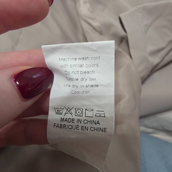 Khaki Women's Trenchcoat - Picture 11 of 11